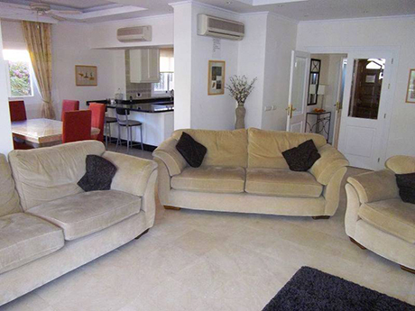 living room image -  beachside villa in cabopino