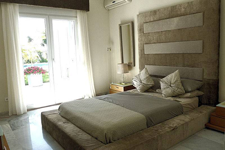 spacious villa in cabopino -  bedroom pic