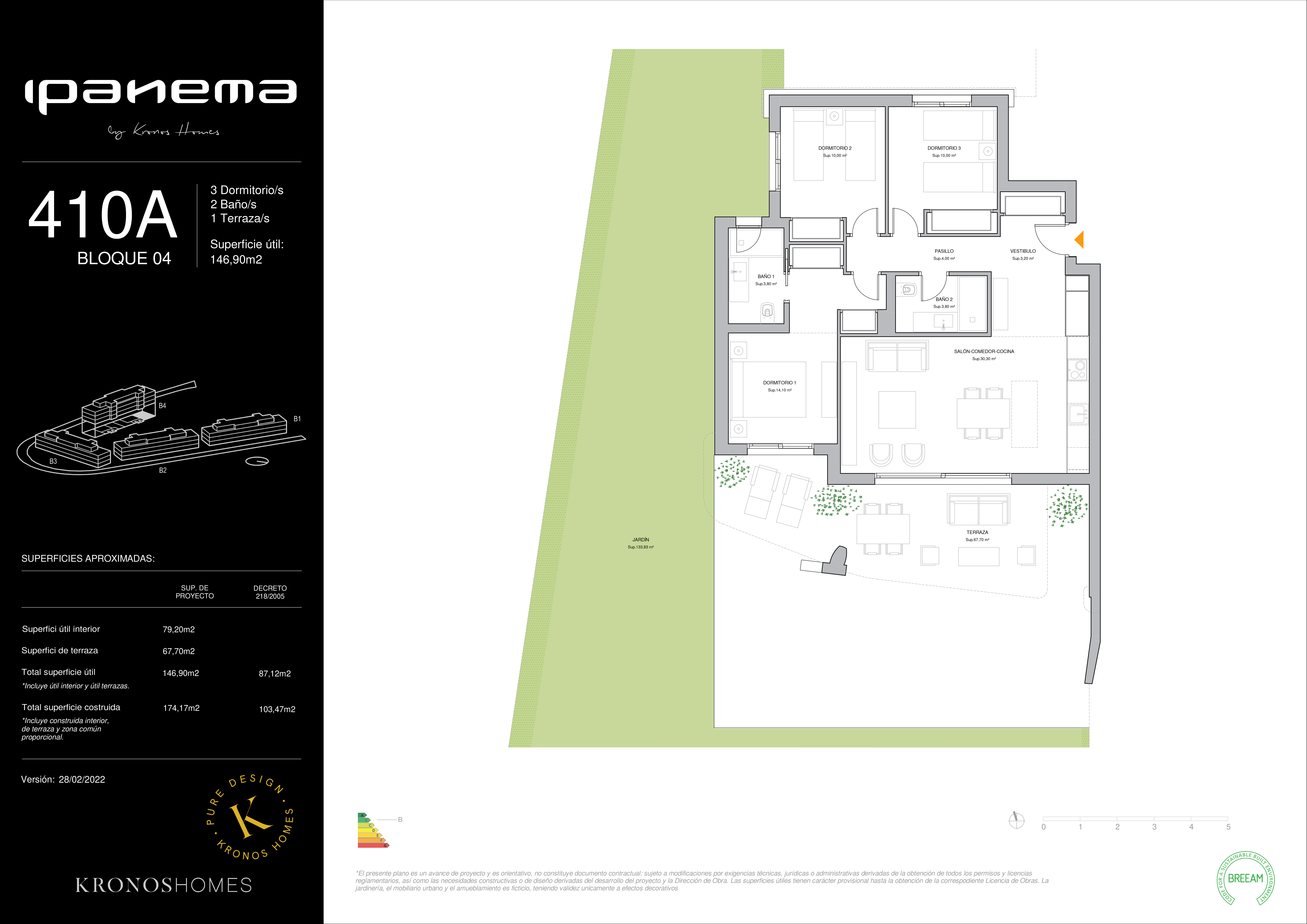 floor plans of 3 bedroom apartment in ipanema la cala de mijas