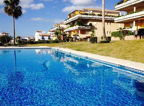 Ground floor apartment for sale las mimosas del golf cabopino outside