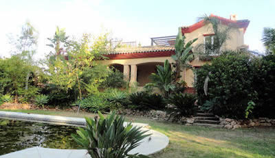 villa on the golden mile in marbella