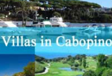 search from hundreds of villas cabopino