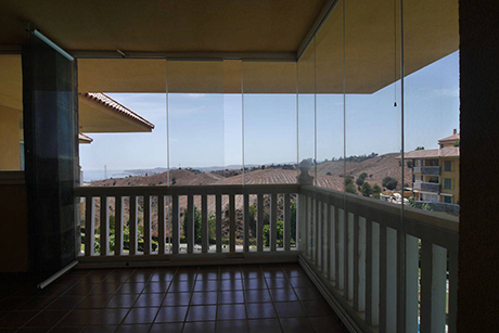 other terrace image apartment in reserva del higueron benalmadena