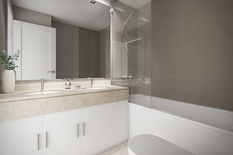 New Off Plan Development La Cala de Mijas bathroom