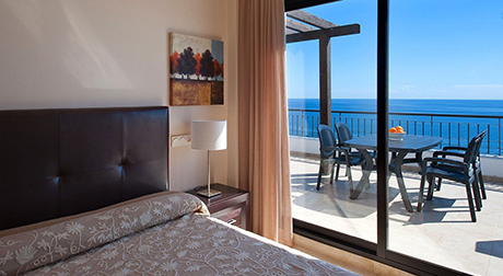 bedroom image with view benalmadena pueblo