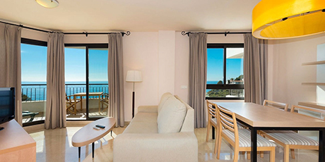 dining room image new apartments benalmadena pueblo