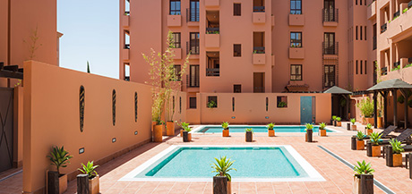 New Apartments in Benalmadena pool