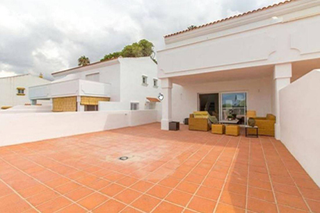 terrace image villa in cabopino for sale