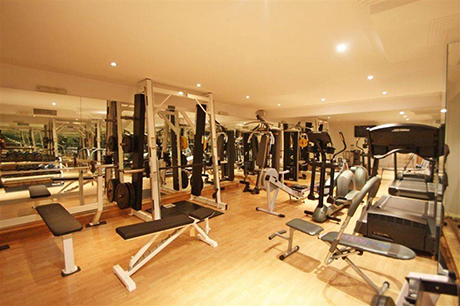 gym pic beachside villa in cabopino for sale