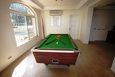 pool table image 0 rustic villa in cabopino for sale -