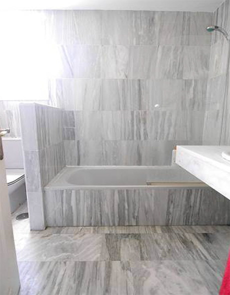Elevated Ground floor apartment | Las Mimosas Cabopino bathroom