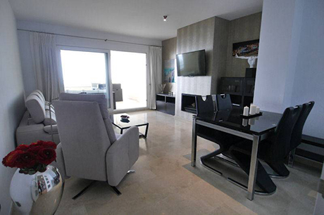 other living room pic beach front apartment granadois de cabopino