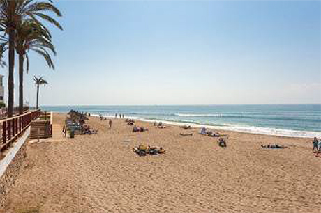 beach image of firstline beach apartment in mijas costa