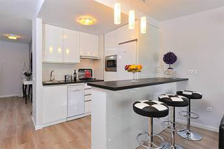 kitchen image of firstline beach apartment in mijas costa