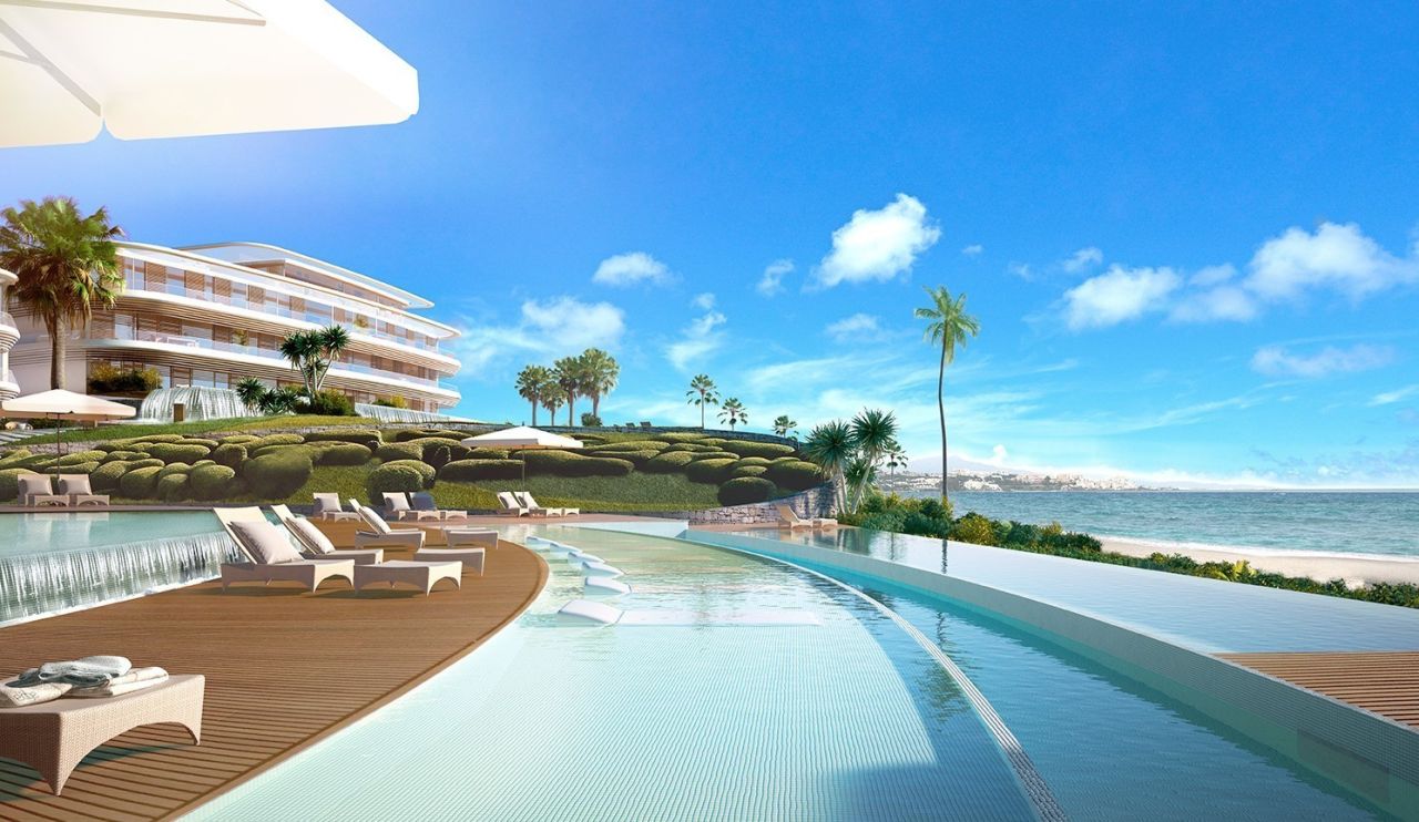 swimming pool Amazing residential development Estepona with exceptional sea views - Costa del Sol New Developments