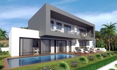 villa image modern villas in mijas new development costa del sol