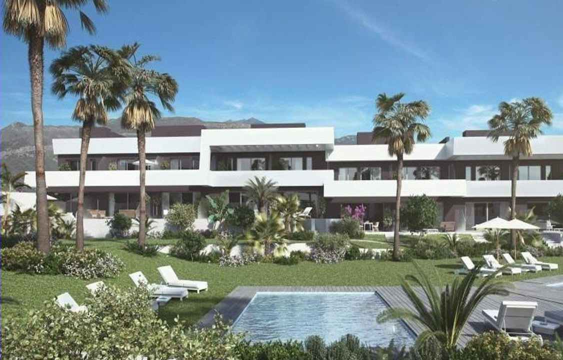 main image of infinity pool to sea - new townhouses la cala new development costa del sol