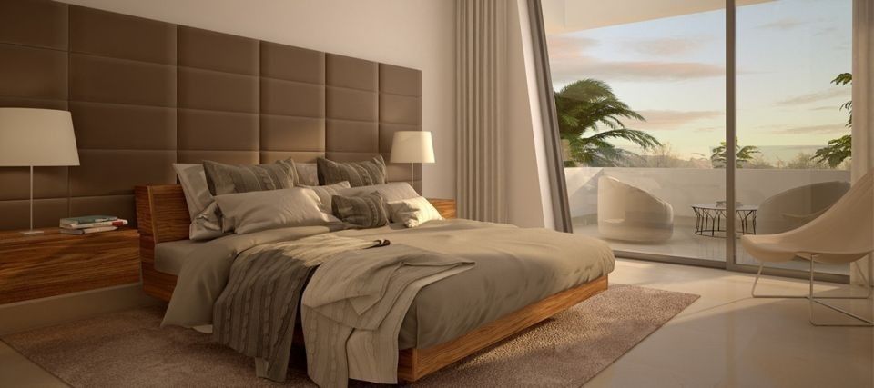 master bedroom image new townhouses la cala new development costa del sol