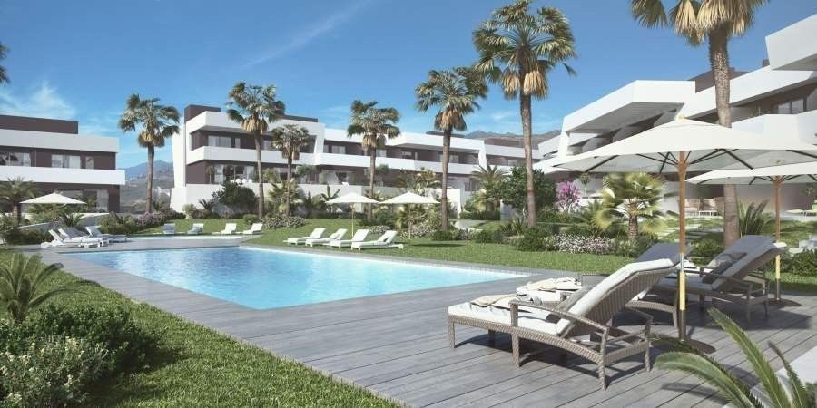 image of pool - new townhouses la cala new development costa del sol