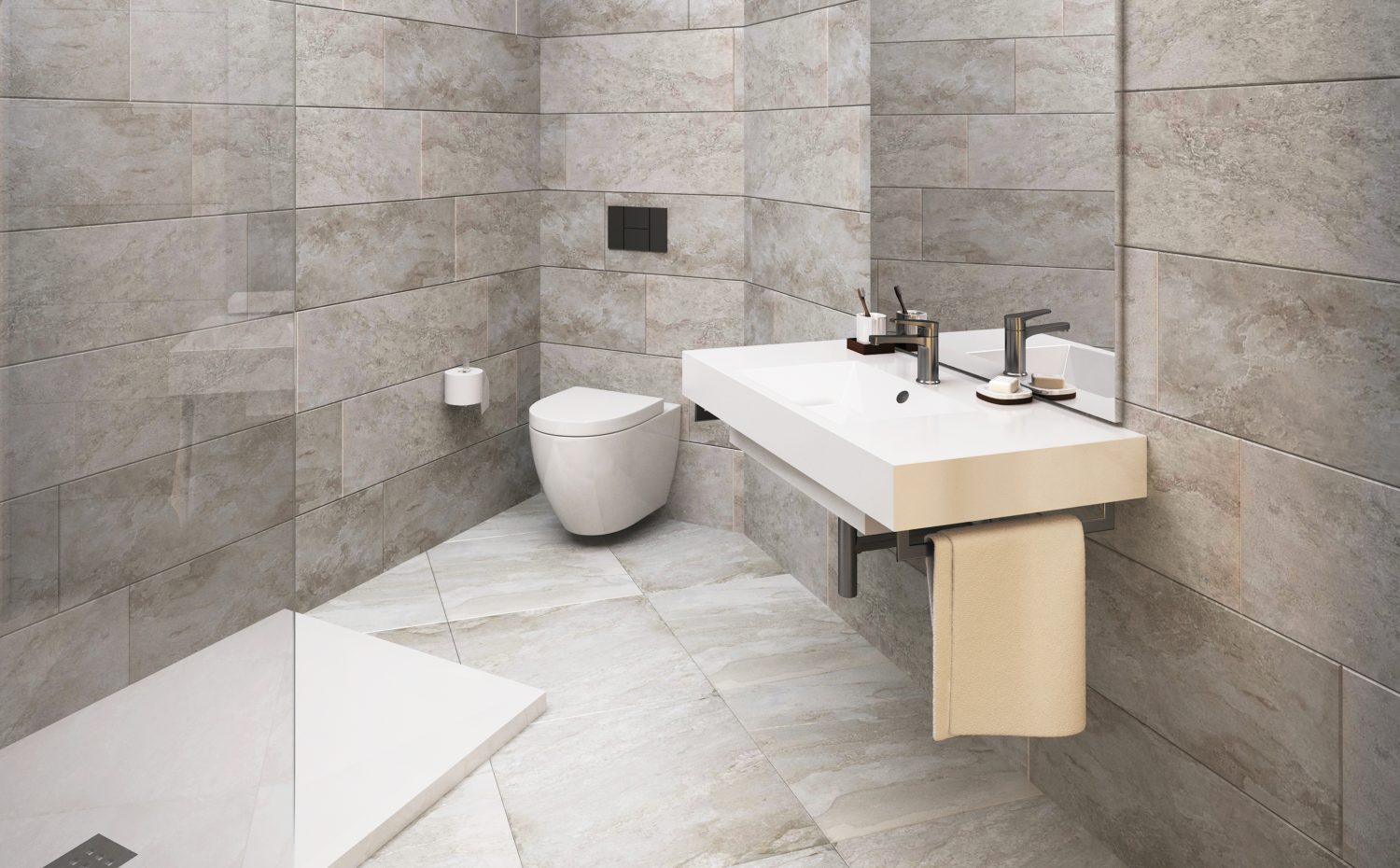 bathroom image - New Refurbished Contemporary Apartments in Torremolinos