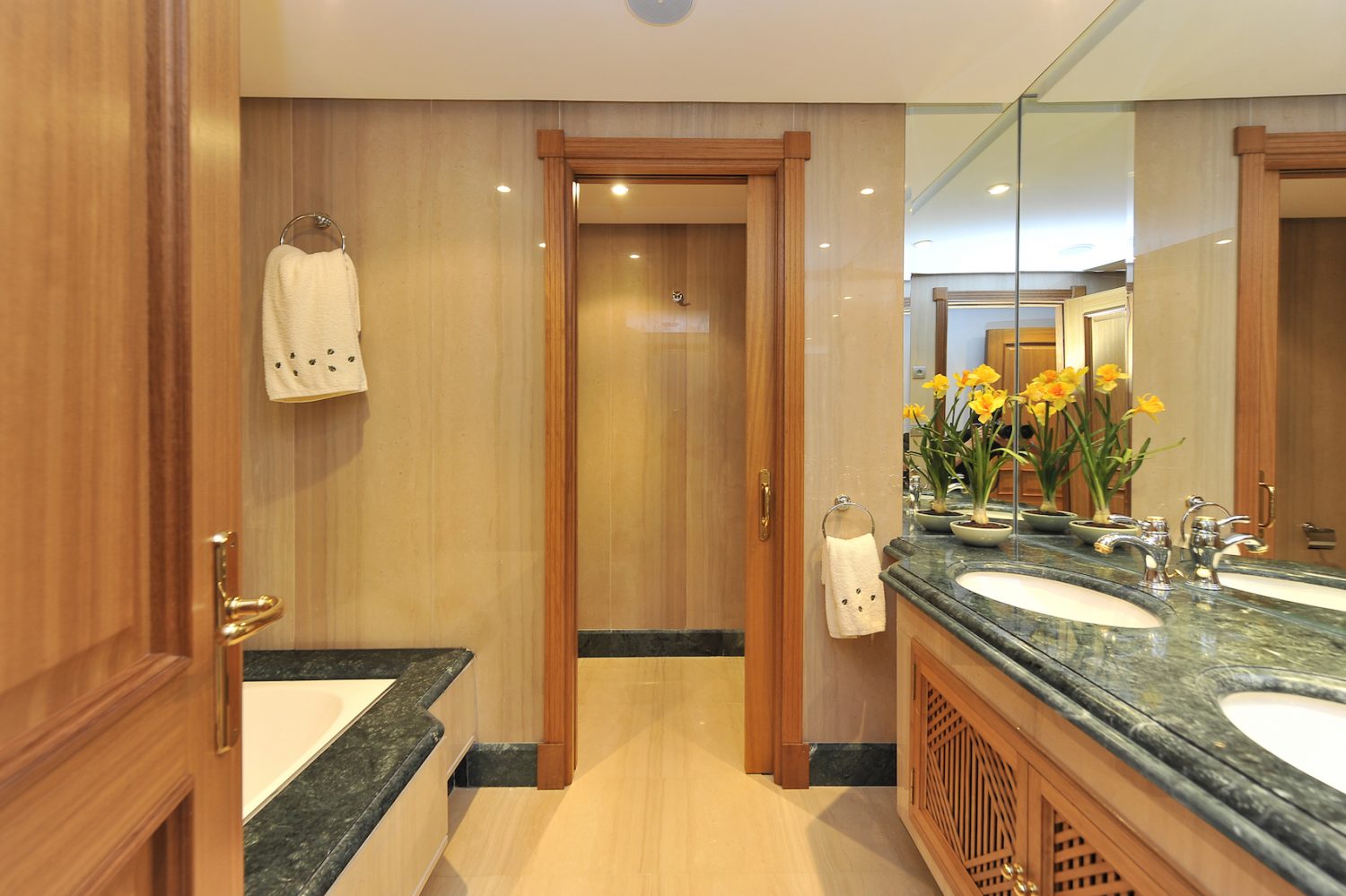 bathroom image luxury first line beach apartments los monteros