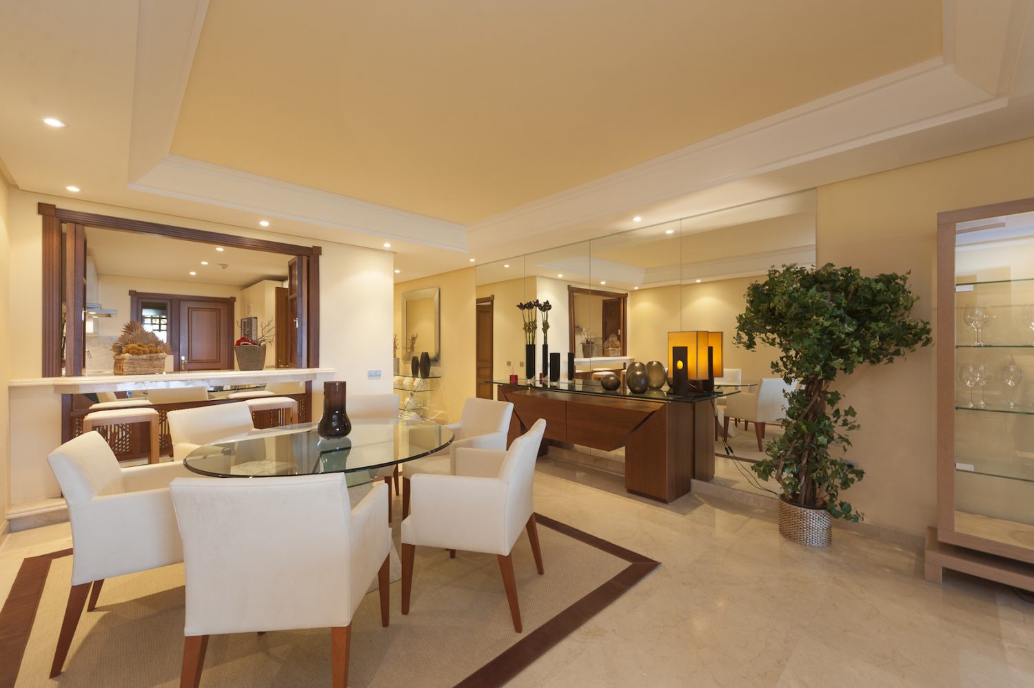 living room image luxury first line beach apartments los monteros