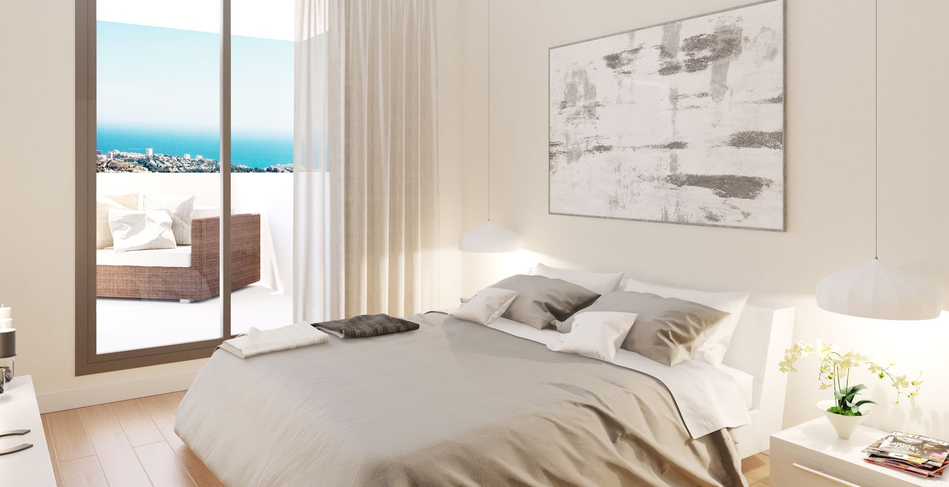 bedroom image new apartment development benalmadena