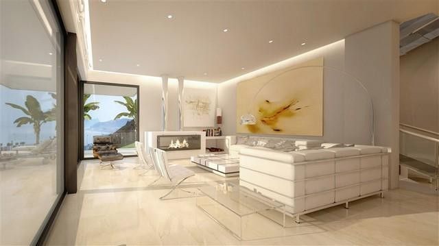 living room image Modern Villa project Estepona