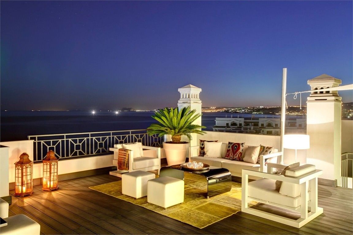 terrace with view image new luxury apartments and penthouses estepona