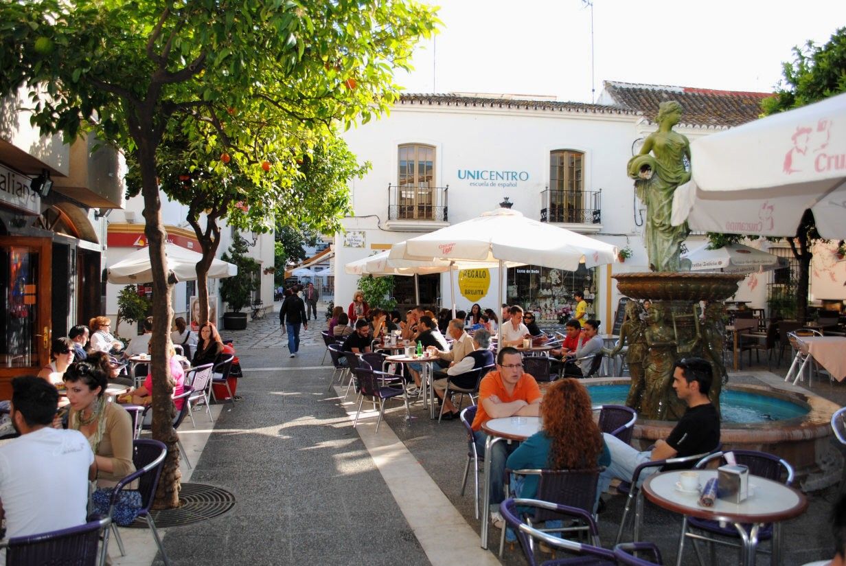 main terrace new luxury apartments and penthouses estepona