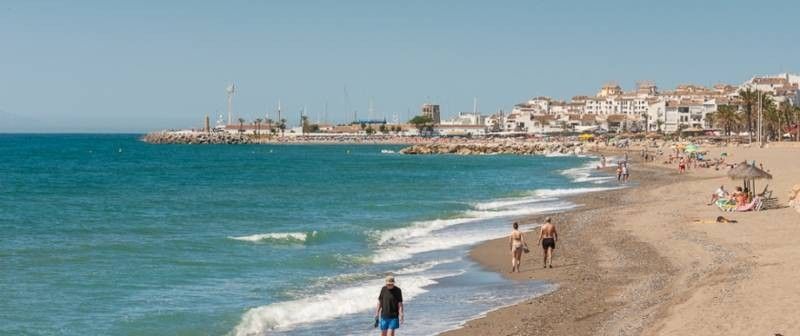 image of beach 2  luxury style modern villas for sale costa del sol