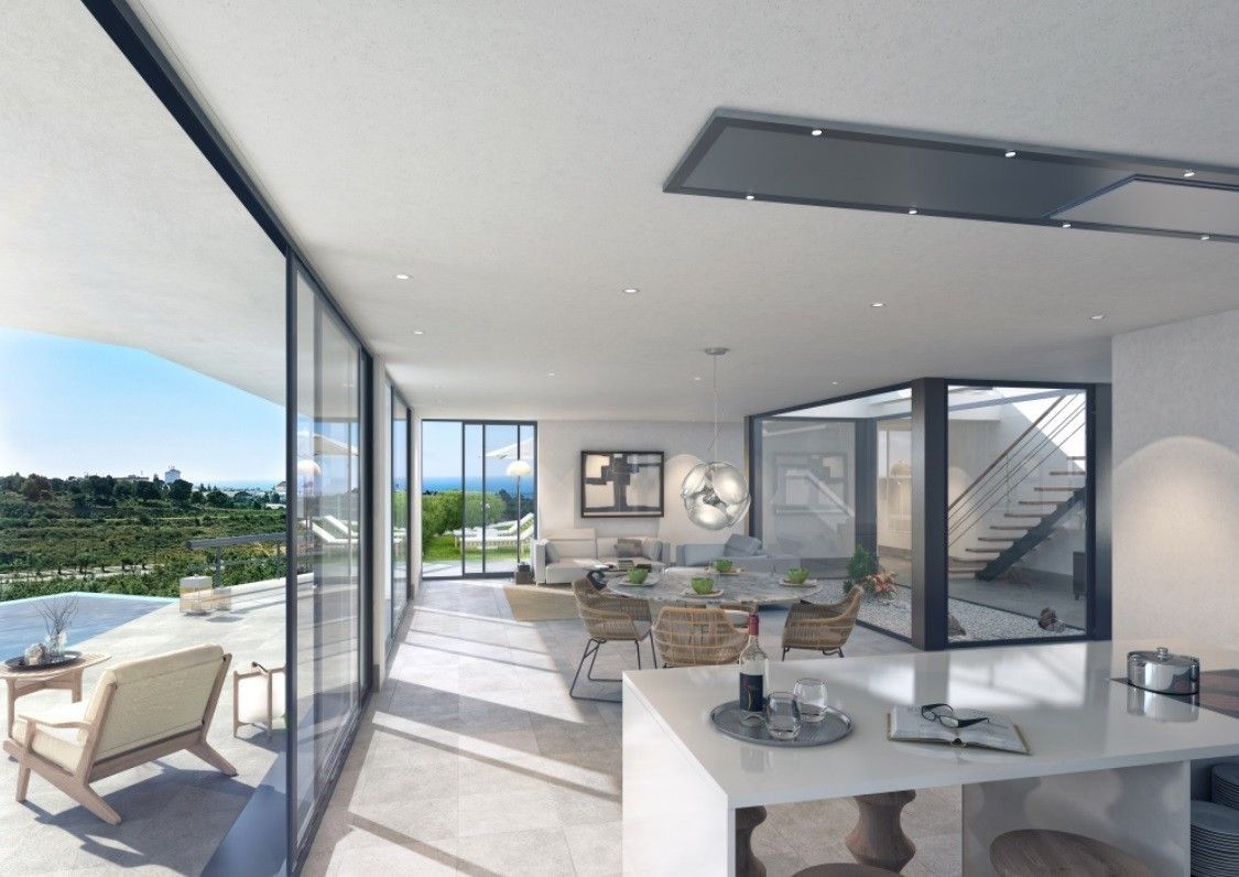 interior image new modern villas la cala