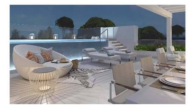 image of relaxation area new golf villas apartments and penthouses Marbella