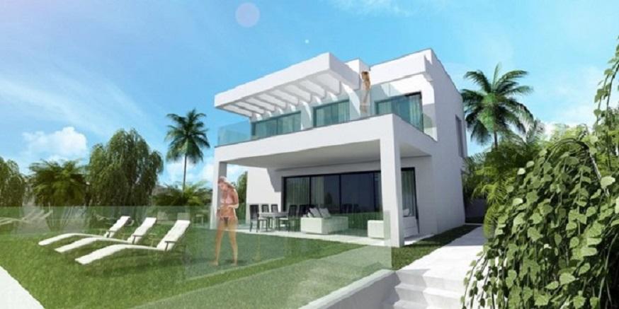 outside image of New development villas in lower La Cala - Costa del Sol New Developments
