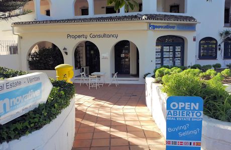 open sign -  innovative properties in costa del sol